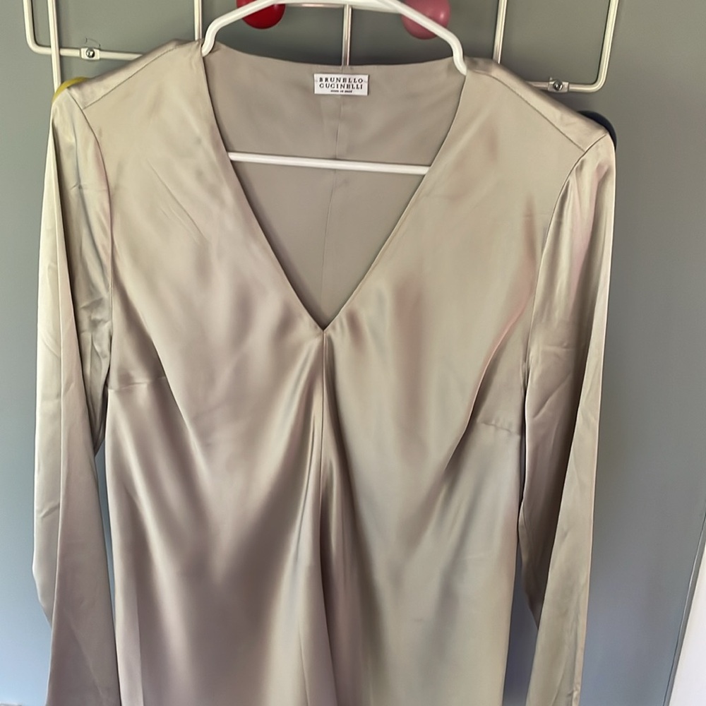 Brunello Cucinelli Silk Blouse